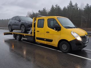Holowanie SUV-a na lawecie – Świdnica