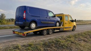 Pomoc drogowa przy autostradzie A4 w okolicy Świdnicy